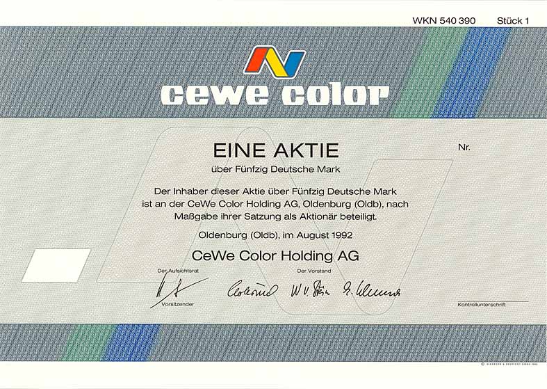 CeWe Color Holding AG
